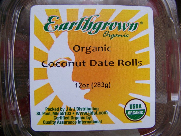 Chopped Dates Rolled in Coconut