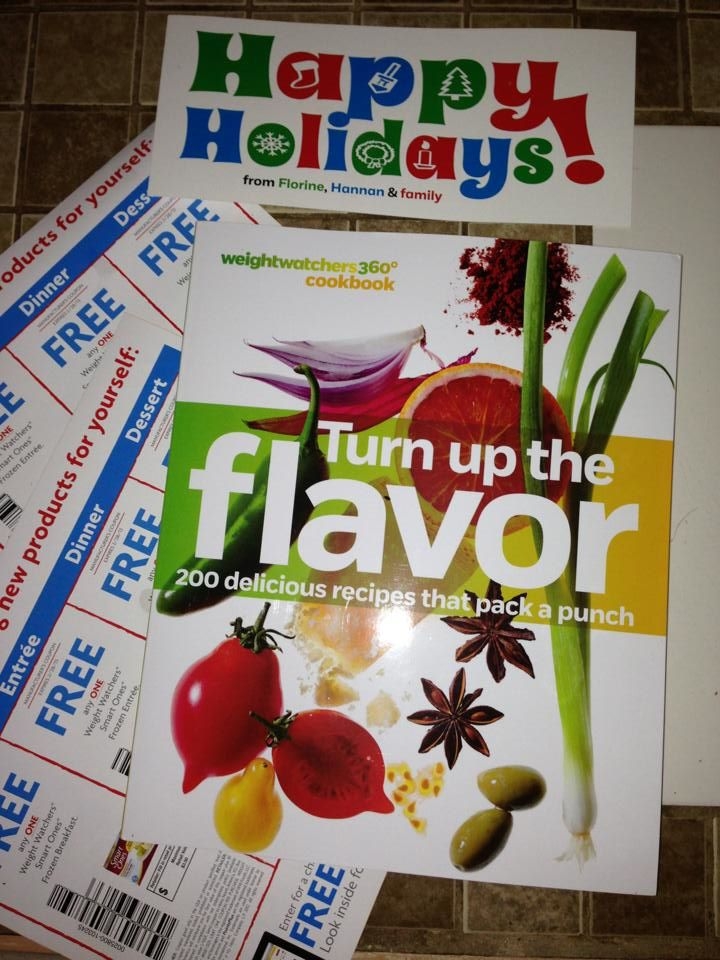 I have a wide selection of WW cookbooks and my goal for 2013 is to put them to use.