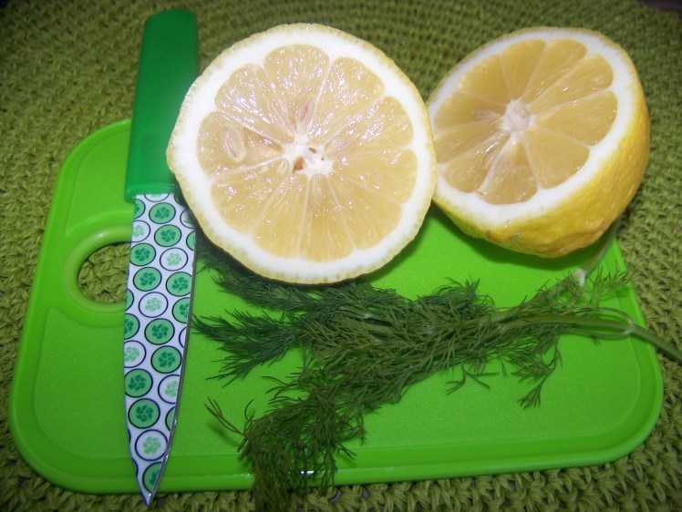 Lemon and dill is a incredible flavor combination. 