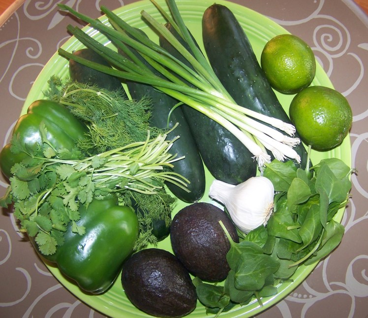 How can you go wrong with such a beautiful plate of produce?