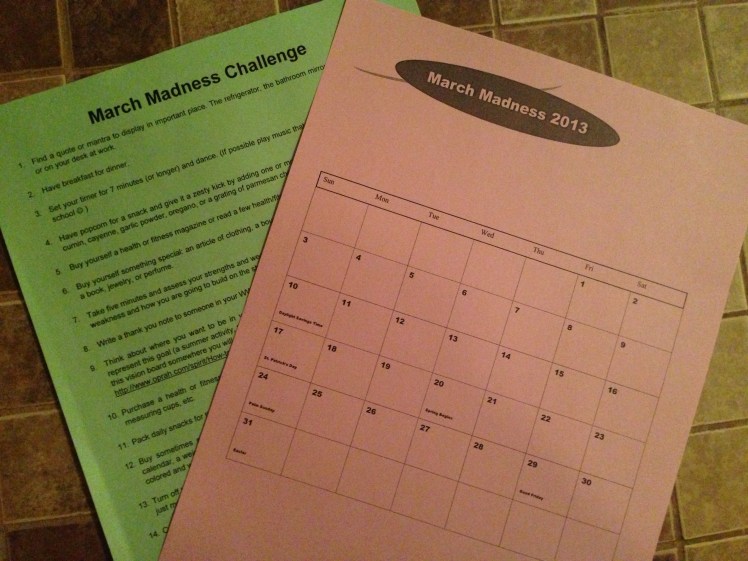 Thank you to Brenda for printing out sheets for all our participants. 