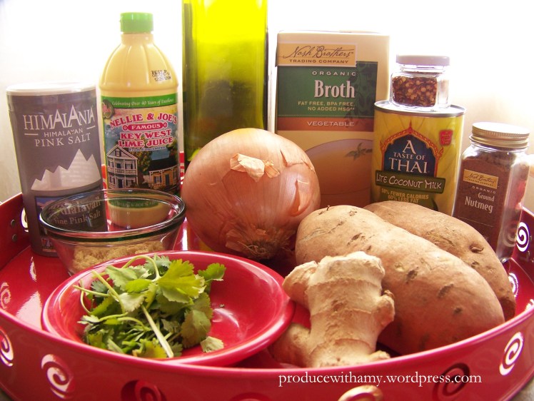 Aside from the Light Coconut Milk the ingredients for this soup are basic pantry staples.
