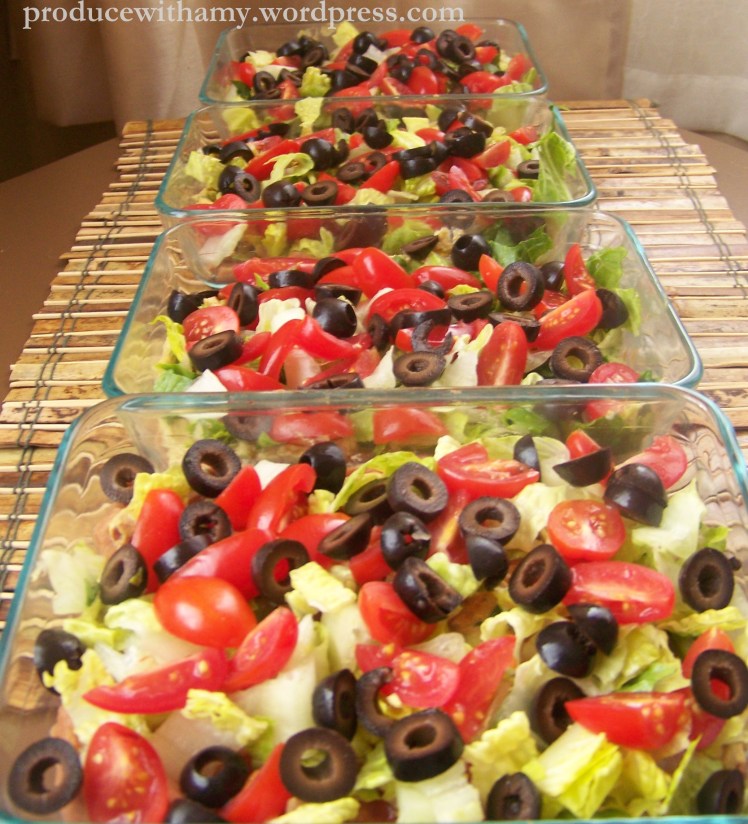 My guacamole recipe and one can of refried beans rendered four individual layered dips. I will make my own refried beans next time.