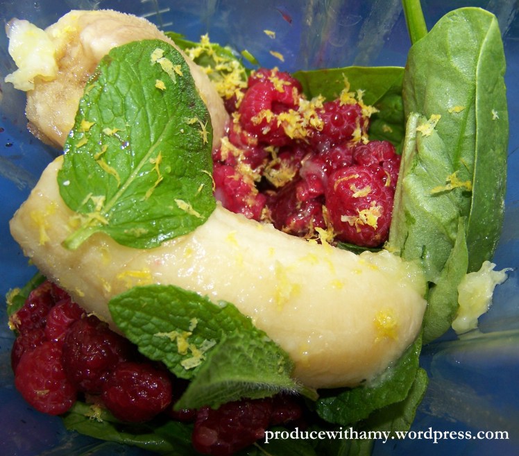 I have fresh mint growing in my garden and love to add it to smoothies, fruit salad, and even savory dishes. 