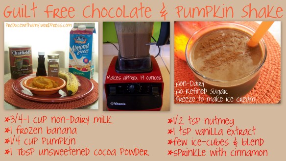 Chocolate Pumpkin Shake