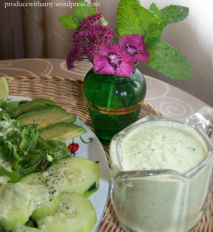 Homemade dressing ~ free of additives.