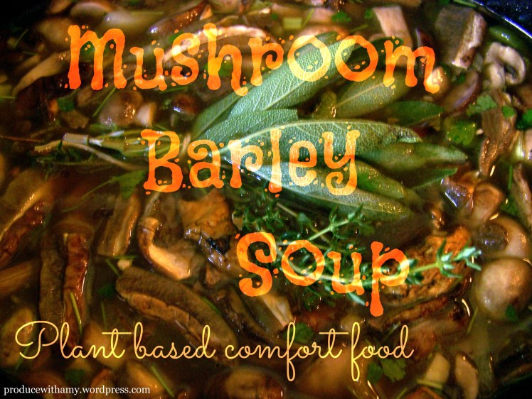 Mushroom Barley Soup