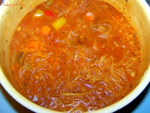 Spaghetti Squash and Tomato Soup