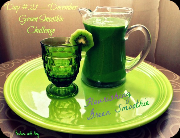 Day #21 December Green Smoothie Challenge