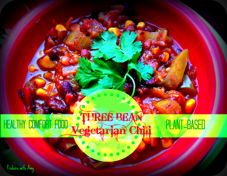 Three Bean Vegetarian Chili