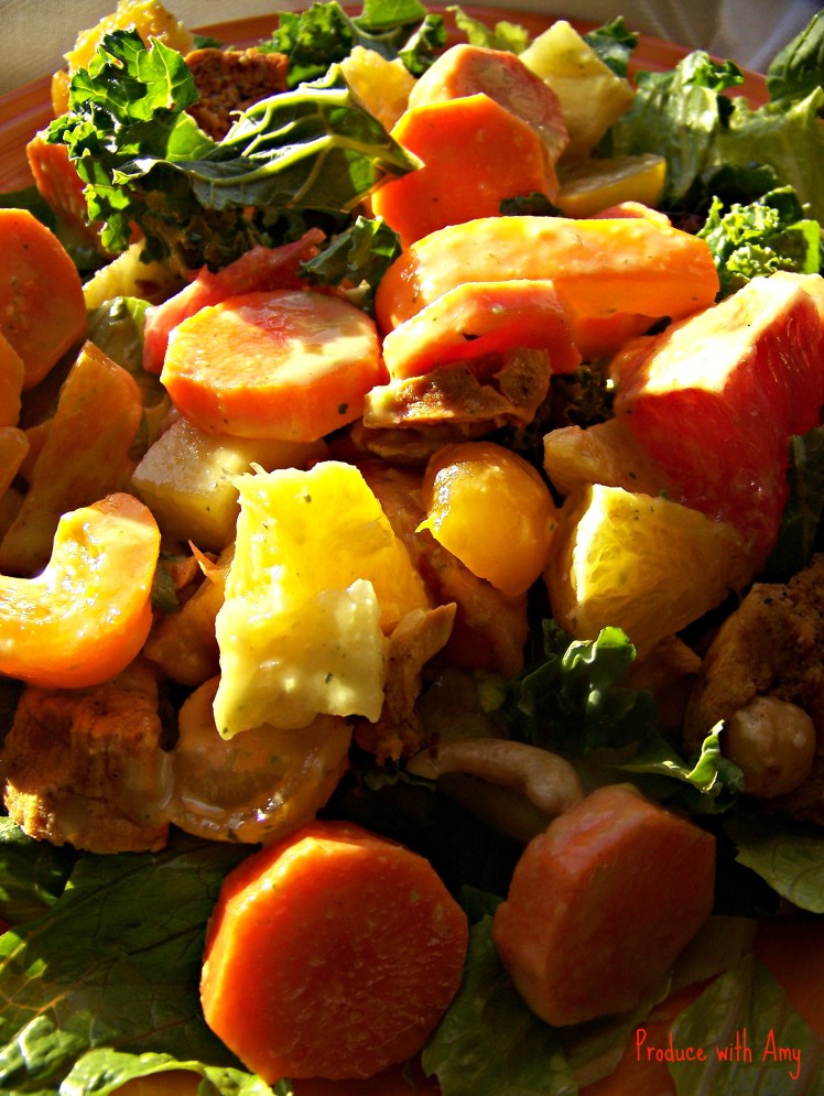 Sunshine Salad with Citrus and Pineapple