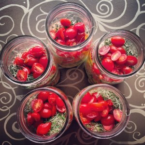 My Mason Jar Salad Prep