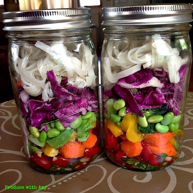 Spectrum Salad in a Jar by Produce with Amy