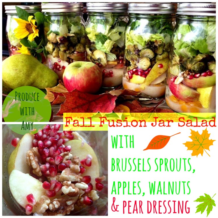 Fall Fusion Jar Salad by Produce with Amy