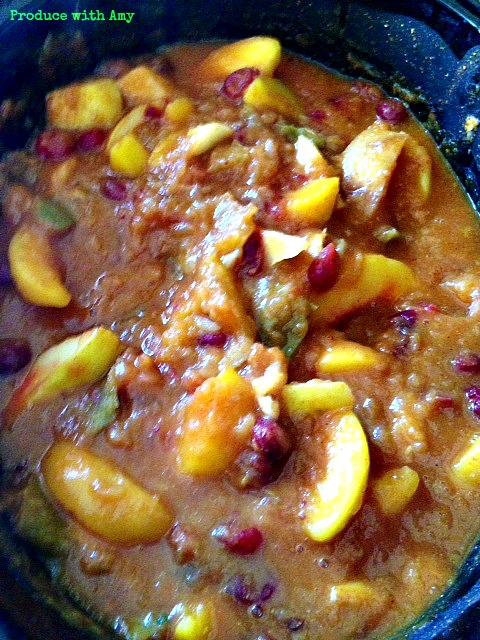 Sorry for the blurry photo. I snapped it when it was hot and steaming. 