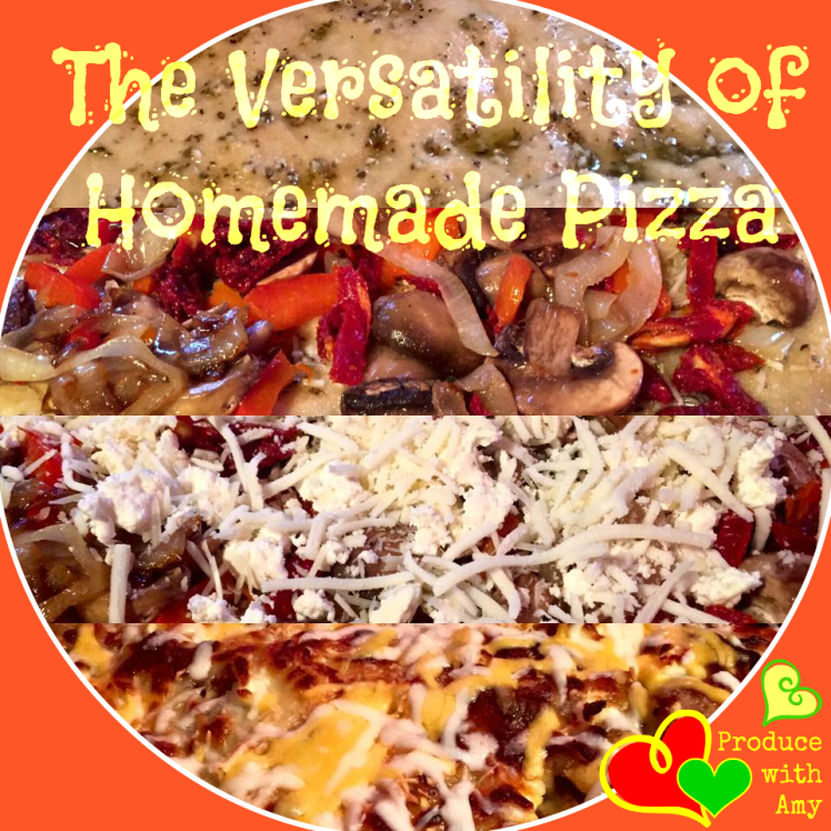 The Versatility of Homemade Pizza by Produce with Amy