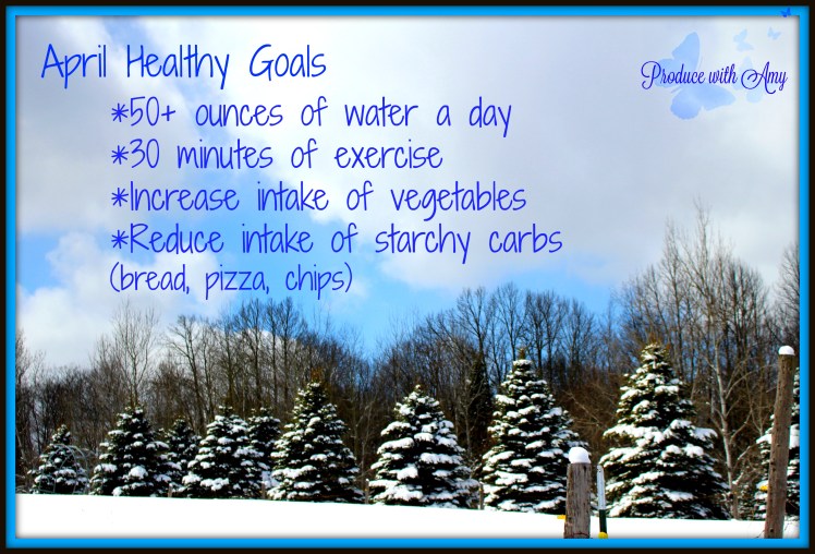 April Healthy Goals