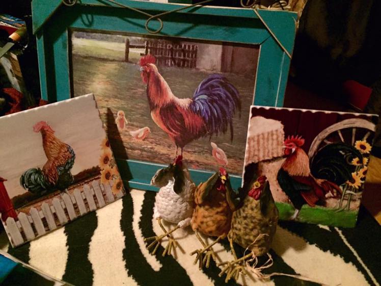 The Crazy-Chicken-Lady gifts. Love them! 